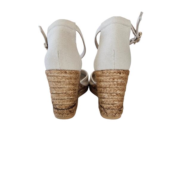 Viscata Estartit Canvas Espadrille Wedges, Size 39 (US 8.5) - Picture 5 of 9